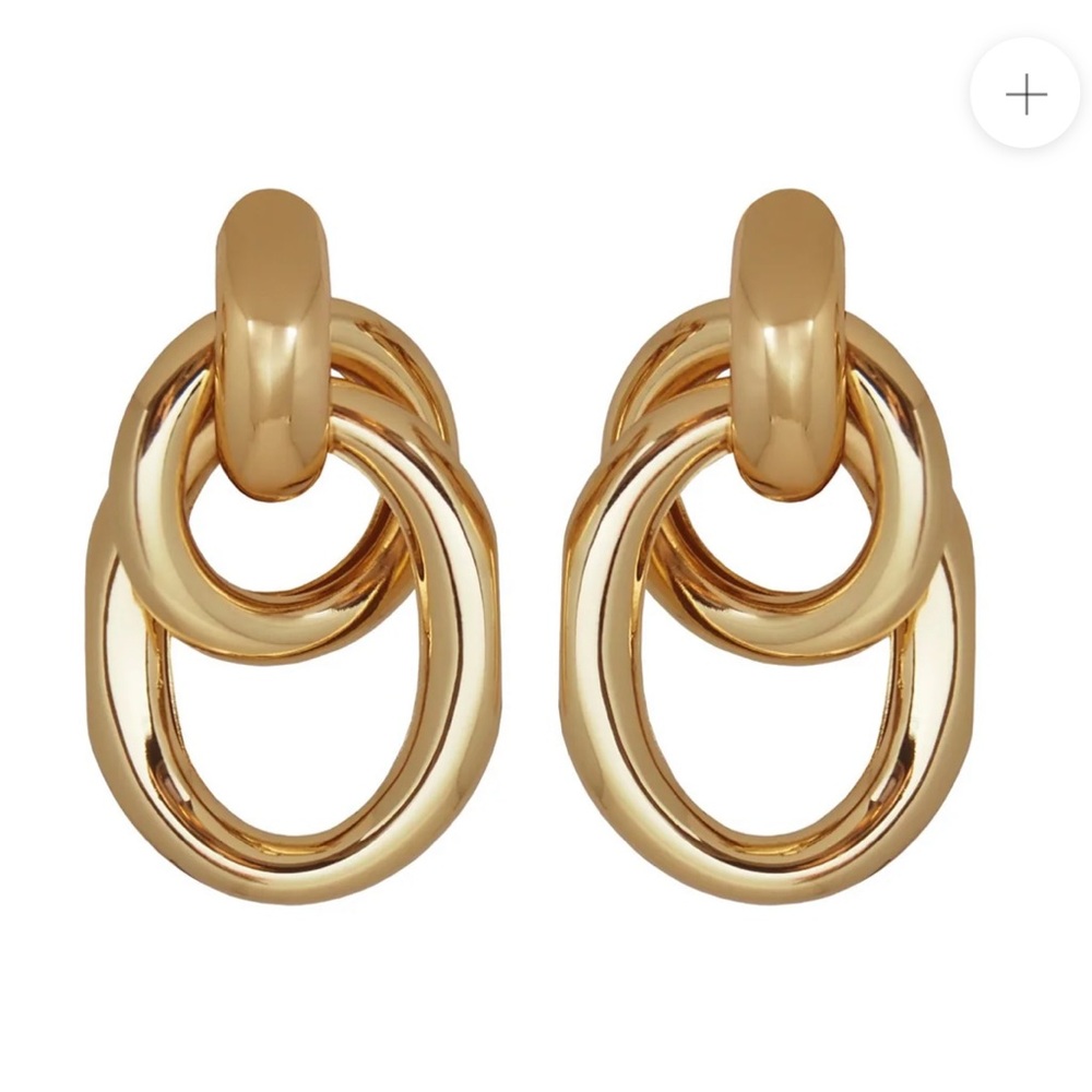 MARTHA CALVO Ami Gold Earrings